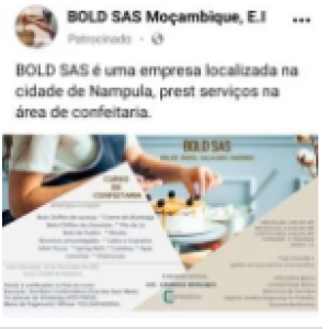 BOLD SAS Moçambique, E.I