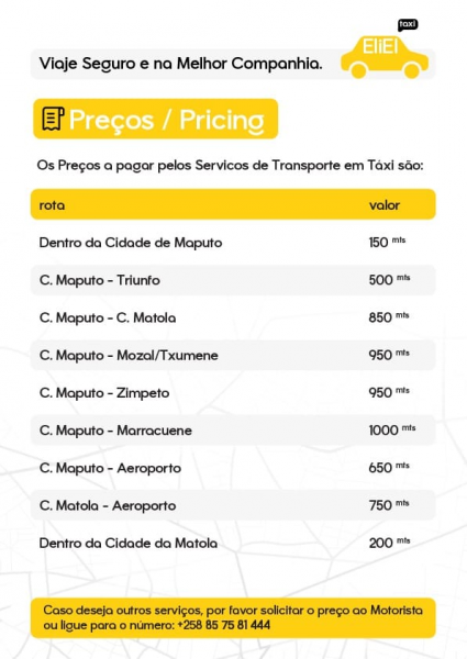 SERVIÇOS DE TRANSPORTE