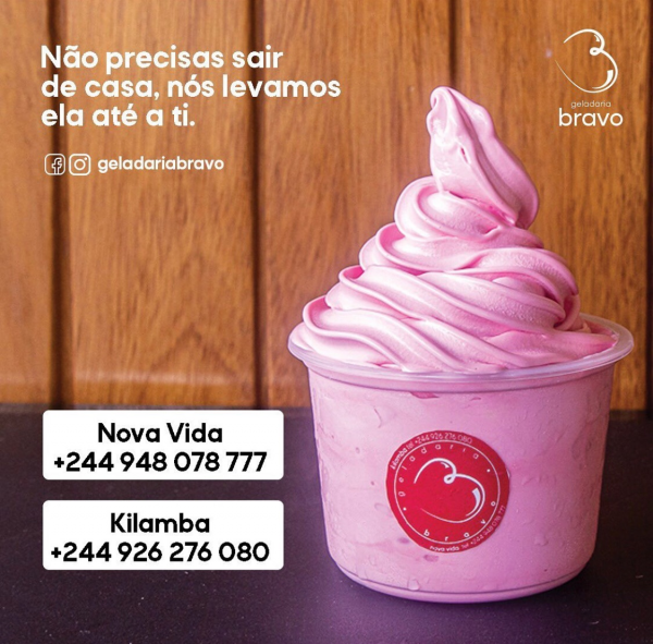 Relíquias 1 500,00 Kz Sabor de Morango , coco e natas , morango e baunilha