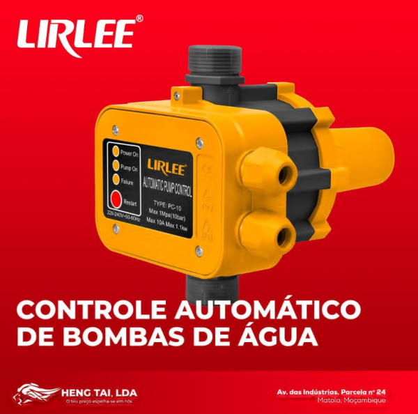 Controle Automático de Bombas de Água Lirlee Disponíveis!