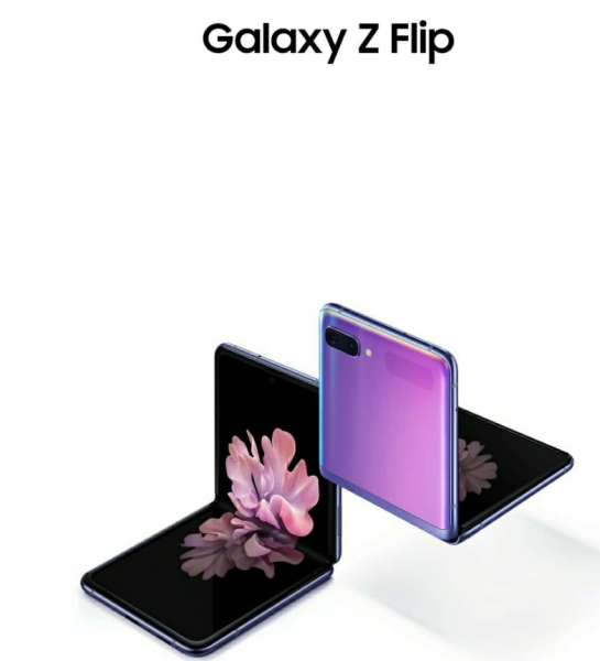 Galaxy Z Flip apresentado junto com a nova série S20 dobra-se para ser surpreendentemente pequeno
