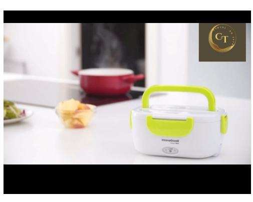 lancheira eletrica tem compartimentos removiveis para tornar ainda mais facil a separação dos alimentos a aquecer e a limpeza!