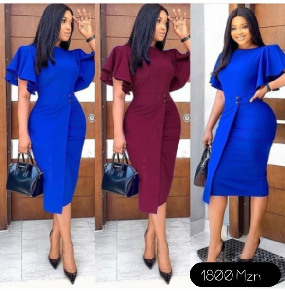 Vestido formal MZN 1.800,00 Vestido formal para trabalho, jantar importante, uma saida especial ou básica.