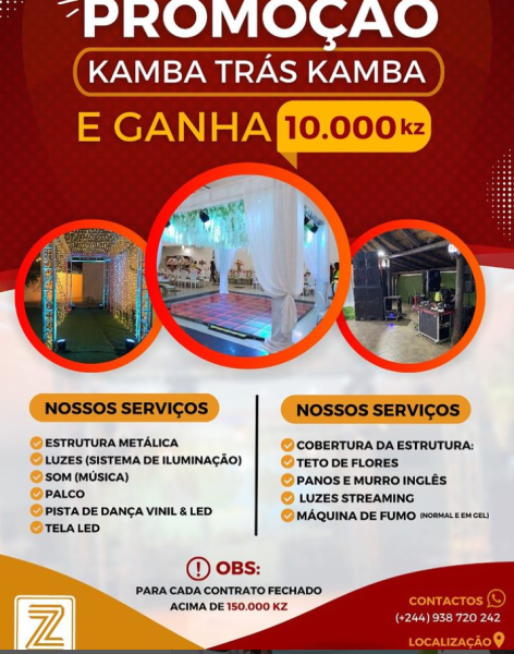 SERVIÇOS DE DECORAÇÃO