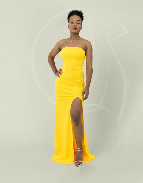 Vestido Amarelo 001E - 750MT Tamanho 36 ou S