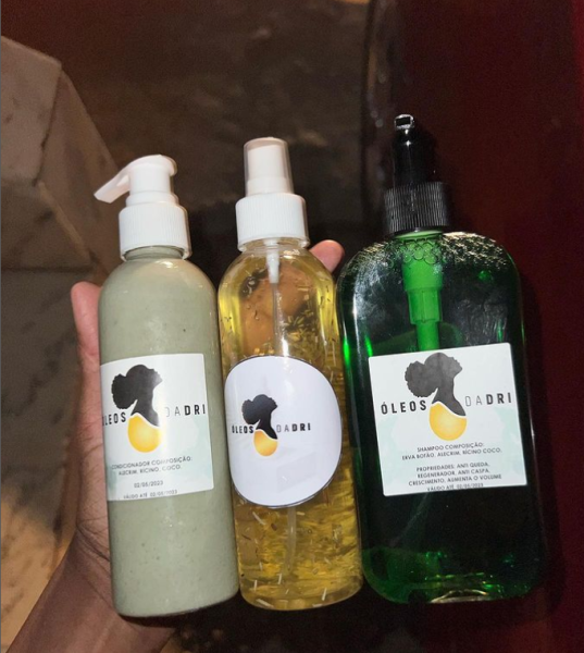 kit de milhões que inclui Shampoo 300 ml, Condicionador 250 ml e Óleo capilar 3/1 200ml, disponível no valor de 22.500 kwz