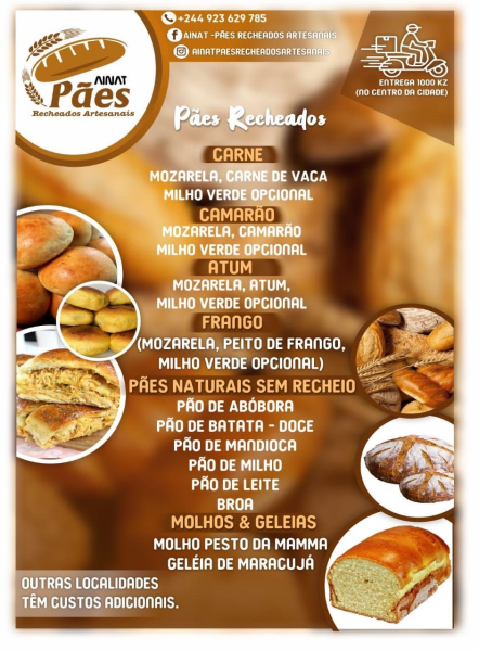 SERVIÇOS DE ALIMENTAÇÃO _PÃES Recheados Artesanais
