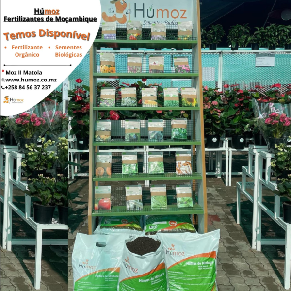 01. Fertilizantes Orgânicos 02. Sementes Biológicas