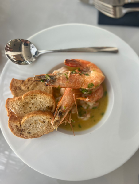 Camarão alinho Camarão ao alho