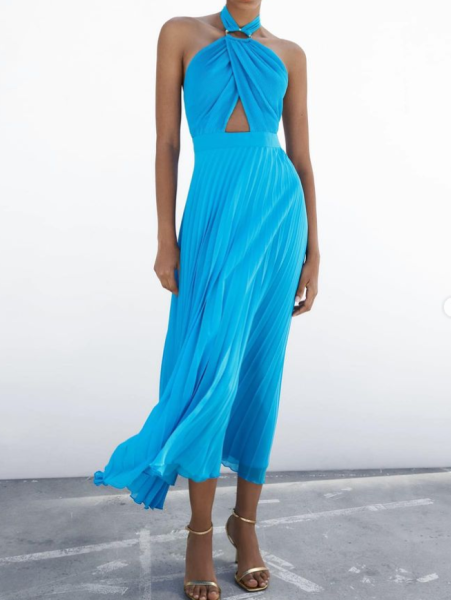 Vestido Cor : Azul / lilás Arraste para o lado para opção ➡️ Preço : 5.900