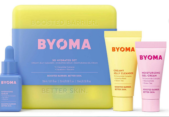 SERVIÇOS DE BELEZA Este coffret contém:  - Um Mini Creamy Jelly Cleanser - 30 ml  - Um Mini Moisturizing Gel-Cream - 15 ml  - Um Mini Sérum Hydrating Serum - 15 ml