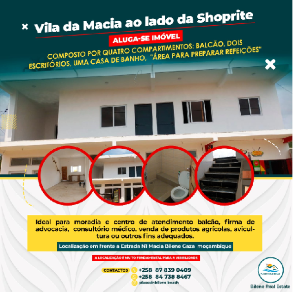 Imóvel comercial macia Imóvel composto por quatro compartimentos, balcão