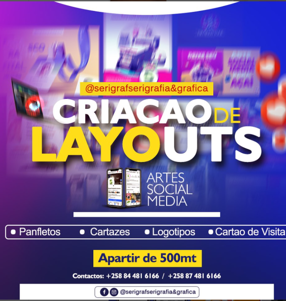 SERVIÇOS DE DESIGNER GRAFICO