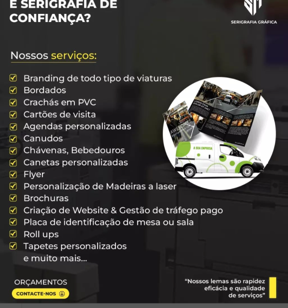 SERVIÇOS DE DESIGNER GRAFICO