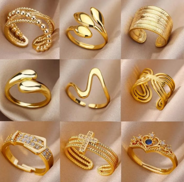 Anéis Aço inoxidável 350,00