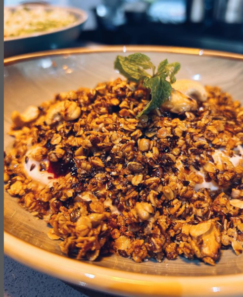 Homemade Granola Bowl