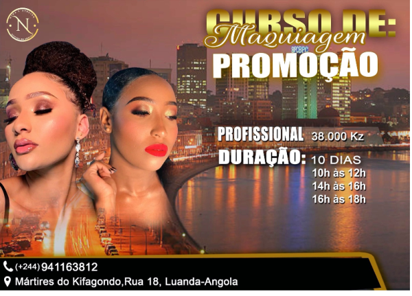 Cursos Promocionais profissional e Automaquiagem