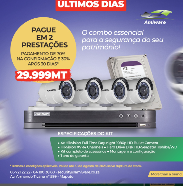 CAMERAS O combo essencial para a segurança do seu patrimonio.