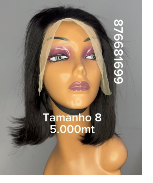 CABELOS Textura: Liso Tamanho 8 Preço: 5.000mt Front lace
