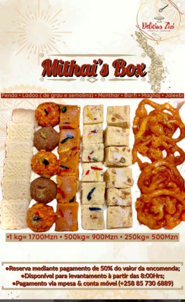 Mithai’s Box Disponível entrega imediata 1KG