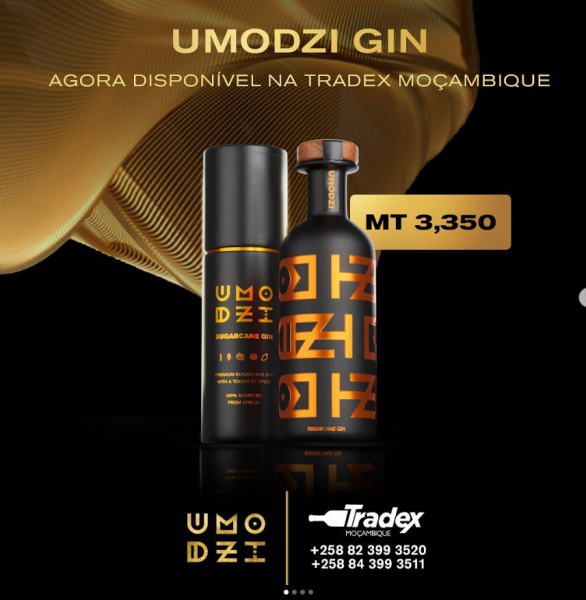 Umodzi Gin em Moçambique 🥃