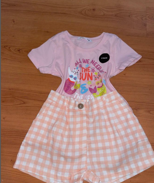 Conjuntos disponíveis para bebês 1000MT