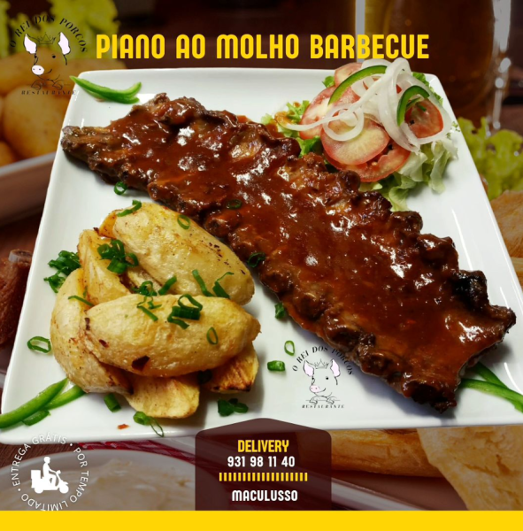Piano ao molho barbecue!