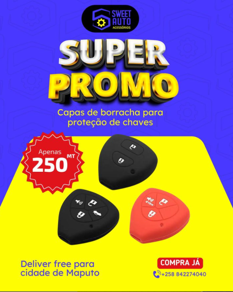 Proteja e Estilize Suas Chaves por Apenas 250MT