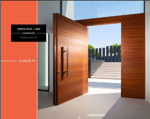 PORTA PIVOTANTE + ARO ** APARTIR DE 55.499.00 MT, SOLICITE A TUA JÁ… 100% WOOD / MADEIRA SÓLIDA