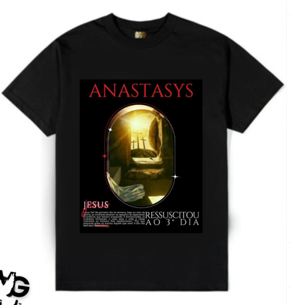 T-shirt ANASTASYS A tumba esta vazia