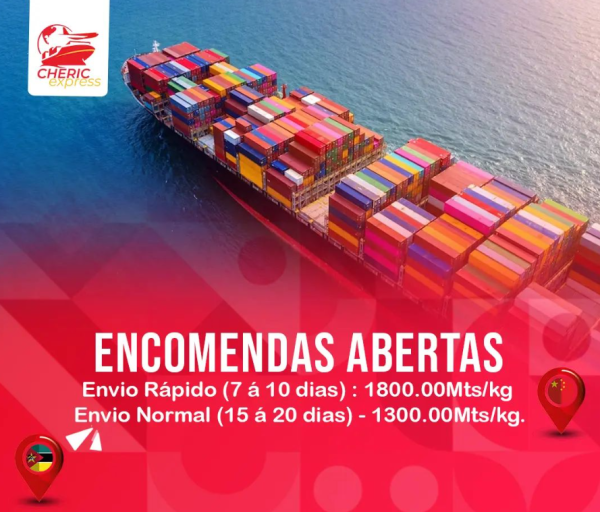 Empresa vocacionada na venda e transporte de produtos da China.