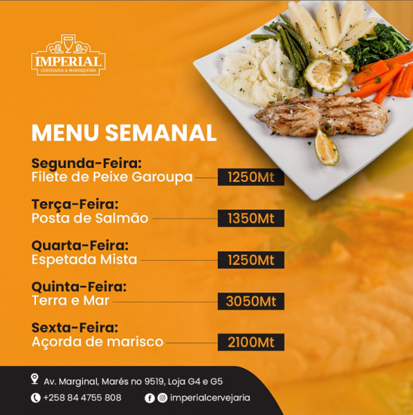 MENU E PREÇOS _ SERVIÇOS DE ALIMENTAÇÃO