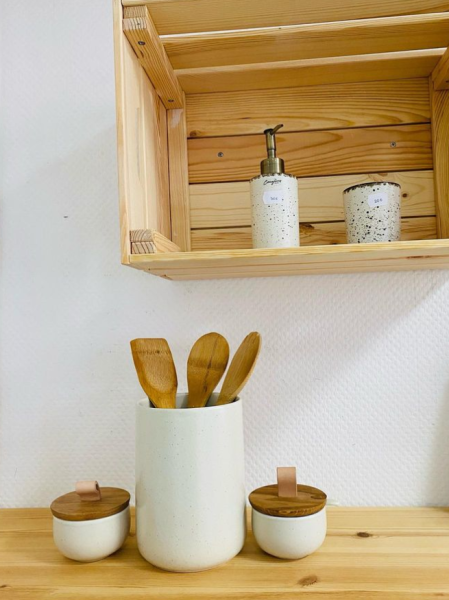 Peças de cerâmica para criar padrão único e elegante .