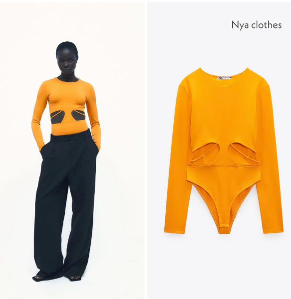 Body cut out ZARA M  2,800Mt🏷️