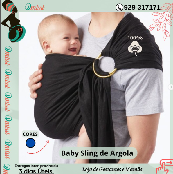Artigo: Sling de Argola/Algodão 100% 🔸Pvp: 22.000 kzs 🔸Medidas: 210*57cm