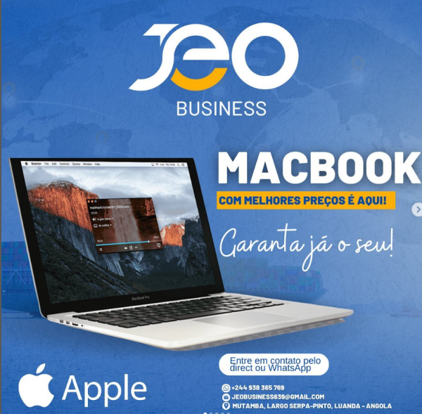 MacBooks genuínos com garantia de 30 dias úteis Novos selados , provenientes dos Estados Unidos .