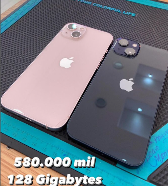 iPhone 13 Capacidade 128 GB Valor de 580.000 mil