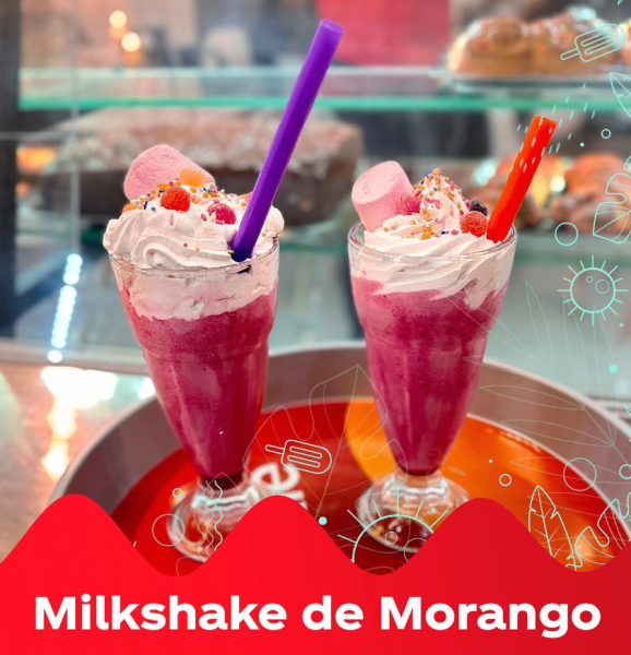 Milk-shake de Morango