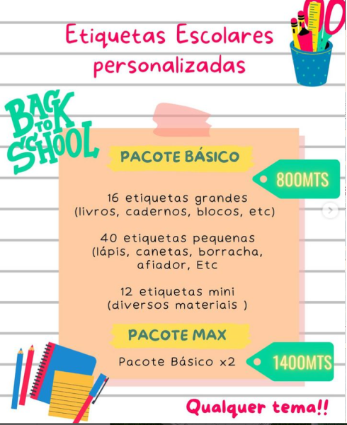 Este kit foi elaborado pensando nas necessidades dos materiais e para que eles fiquem o ano todo🤝