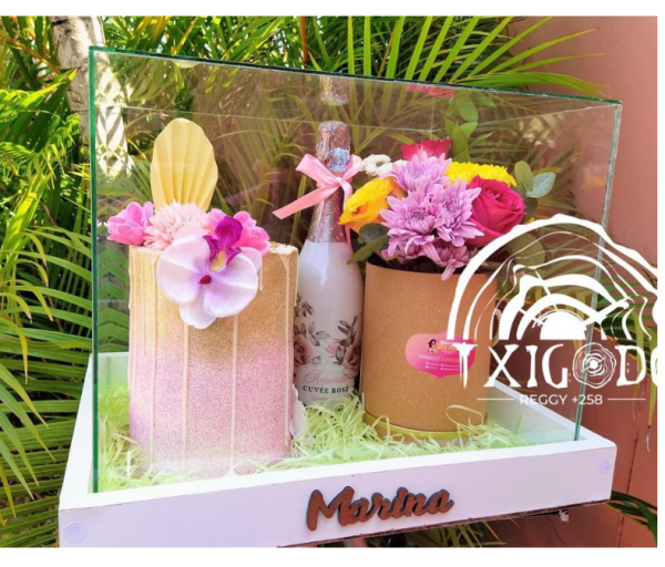 Box da promo 30/40 com nome grátis