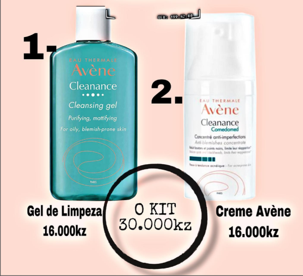 KIT AVÈNE PARA PELE PROPENSA A ACNE.