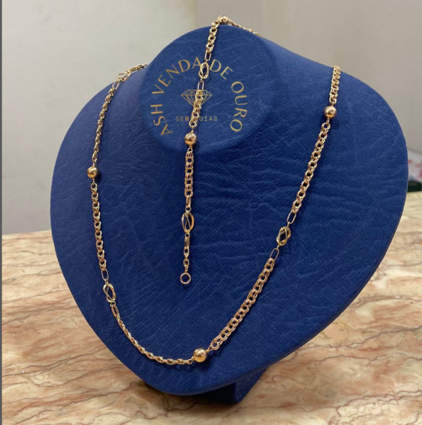 Conjunto em ouro português Valor : 850.000kz