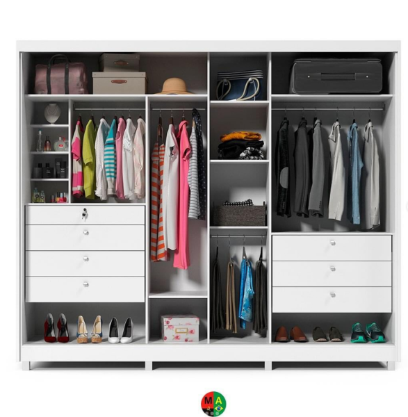 Guarda roupa 750.000 disponível para entrega imediata por toda parte de Luanda liga 928196233 ou 990196233