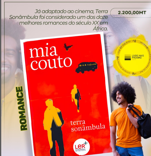 TERRA SONÂMBULA • Mia Couto  🚘 Entrega grátis ao domicílio (Maputo) ✈️ Custo adicional para outras Cidades.