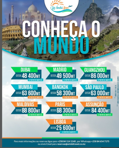 TURISMO CONHEÇA O MUNDO