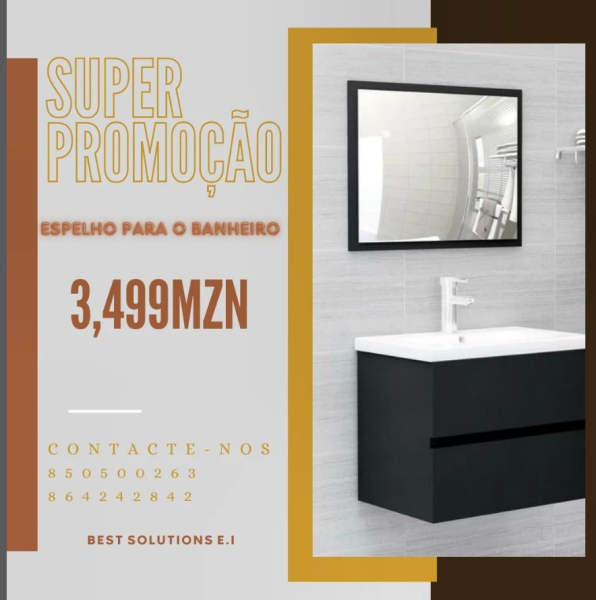 Espelho para banheiro!😍 Preço: 3,499MZN