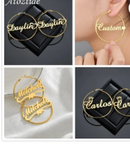 Brincos 650,00 MZN Brincos de aço inoxidável