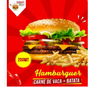 HAMBURGUER COM BATATA
