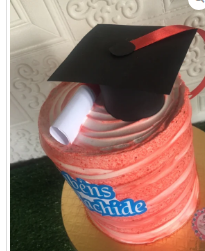 Bolo de graduação 👩‍🎓