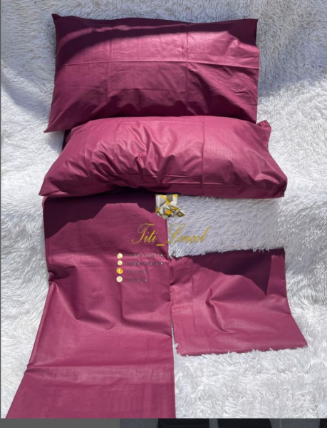 Composto por 04 peças (02 fronhas e 2 lençóis) Entregas grátis em Maputo